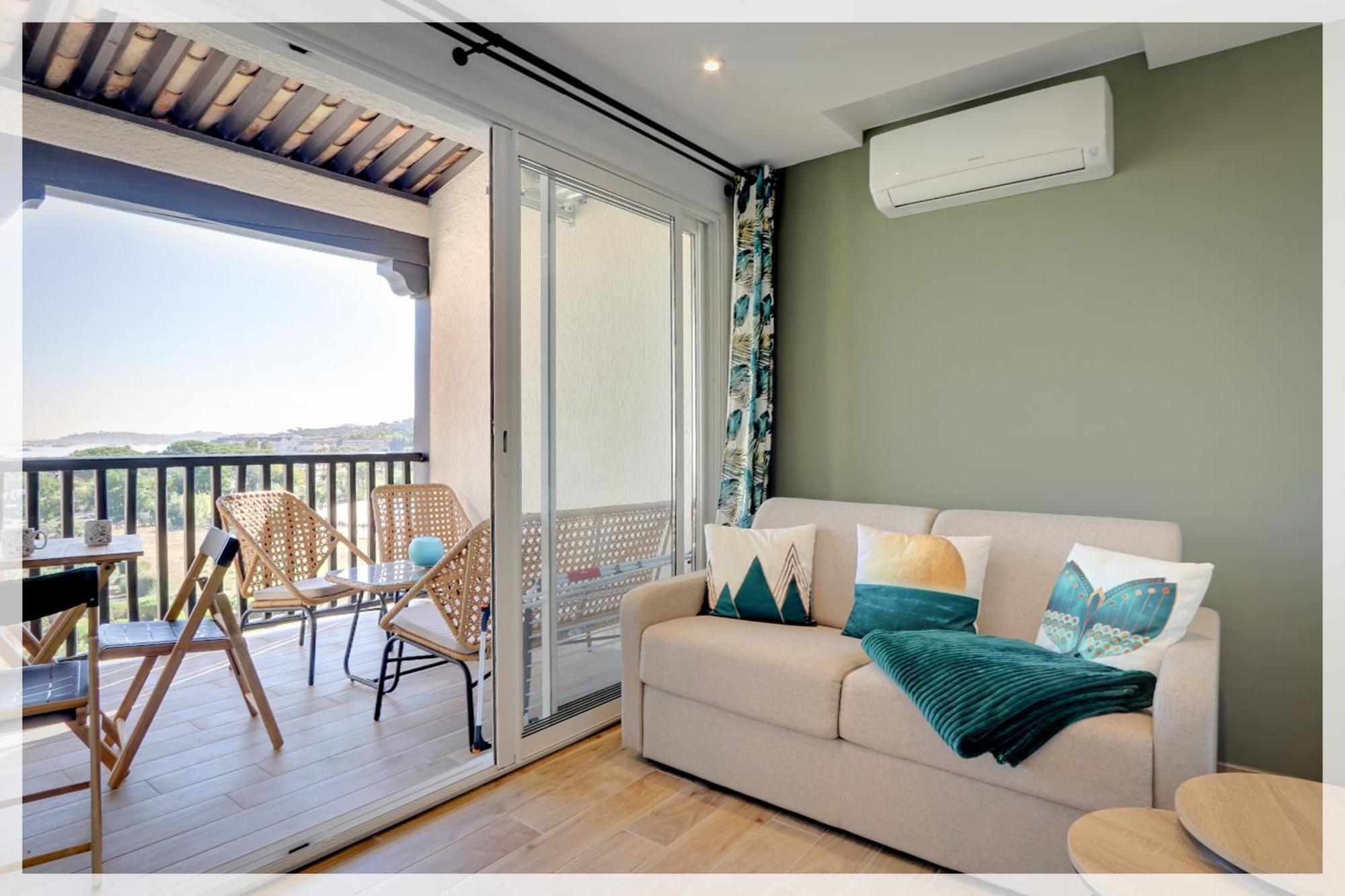 Appartement Cosy Climatise A 100M Des Plages Gassin Esterno foto