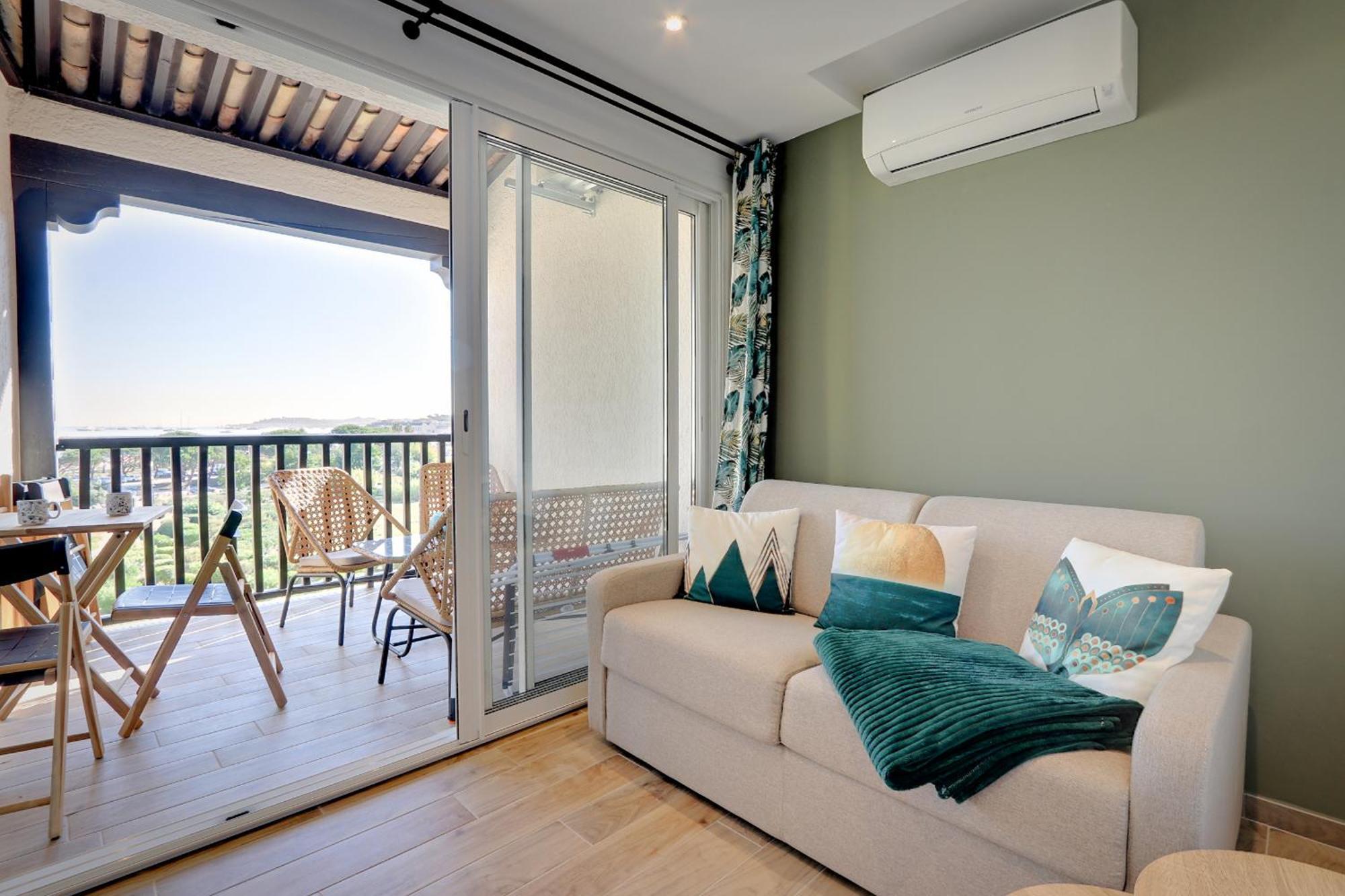 Appartement Cosy Climatise A 100M Des Plages Gassin Esterno foto